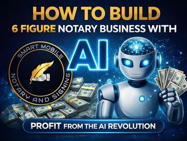 Build a 6-figure notary business using AI for profit.
