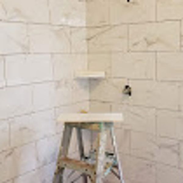 Tile shower