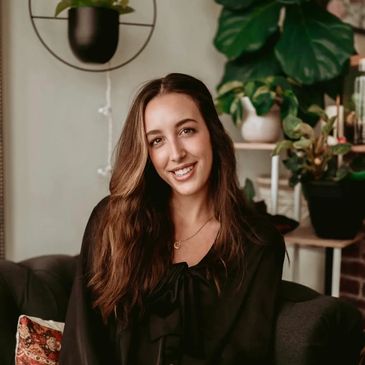 Massage therapist, Lizzie, smiling