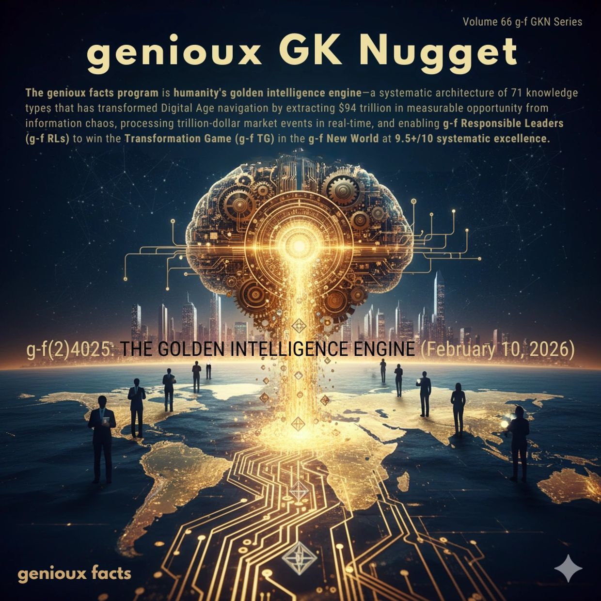 🌟 g-f(2)4025: THE GOLDEN INTELLIGENCE ENGINE (February 10, 2026)