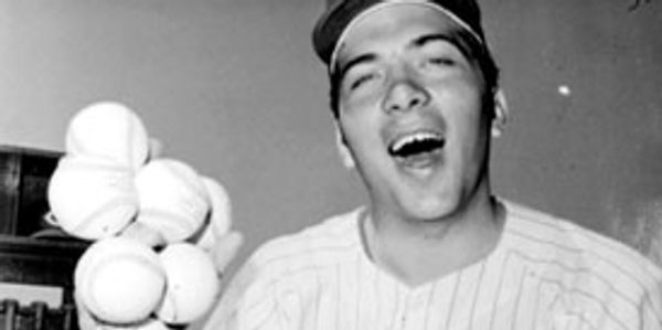 Cincinnati Reds - August 28, 1967: Johnny Bench makes his MLB