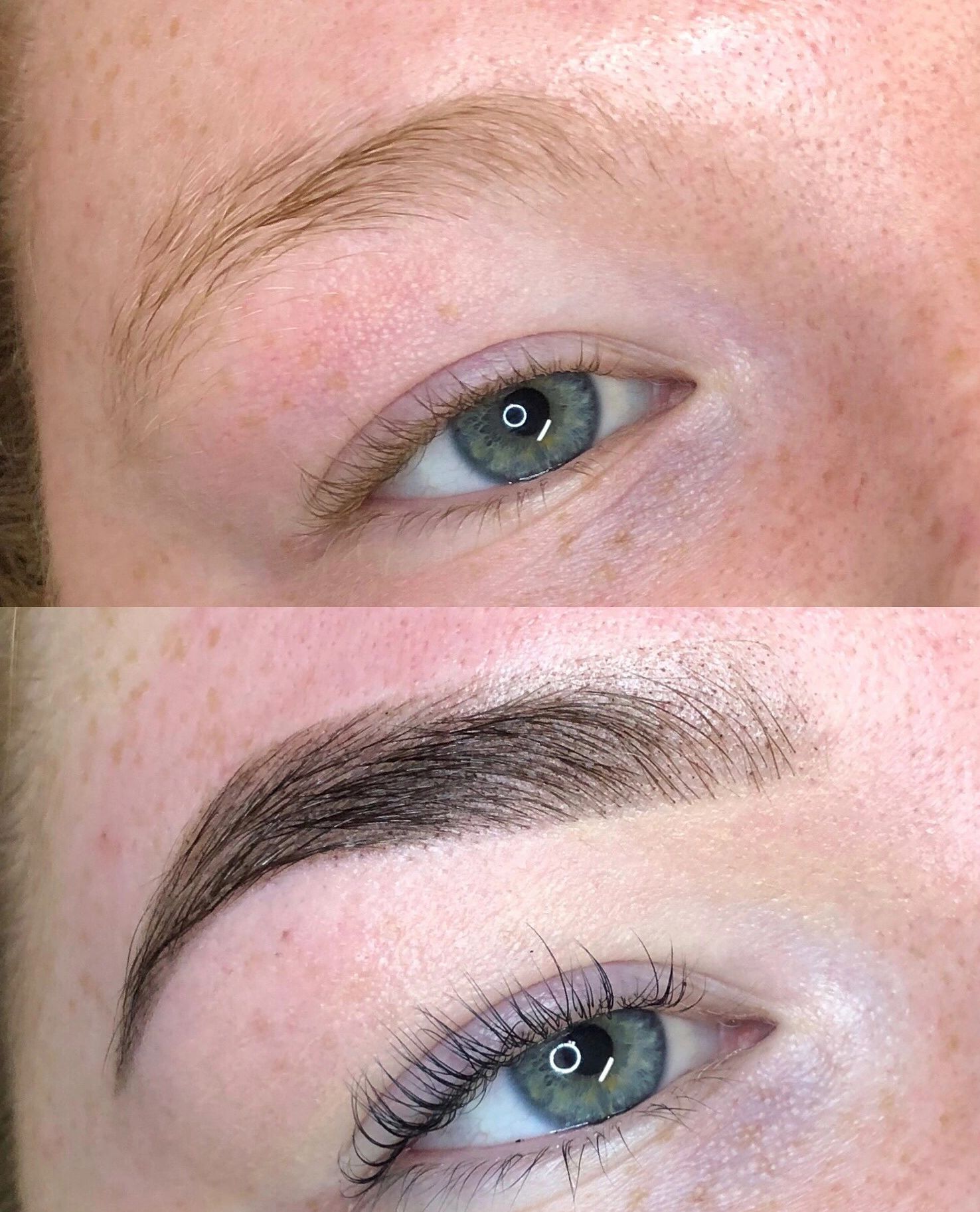 Brow wax + Tint and lash Lift + Tint Combo