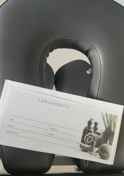 Hierontalahjakortti, liikuntalahjakortti, hyvinvointilahjakortti, lahjakortti