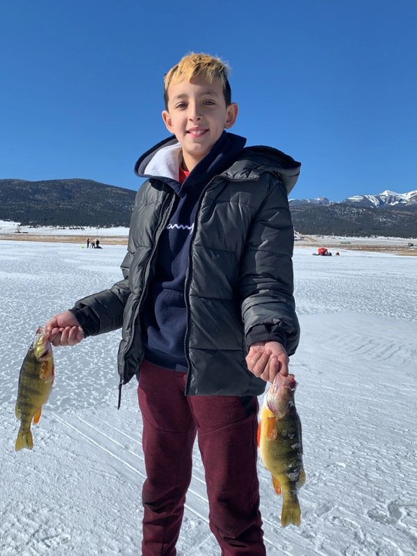 Noah with Perch at Eagle Nest