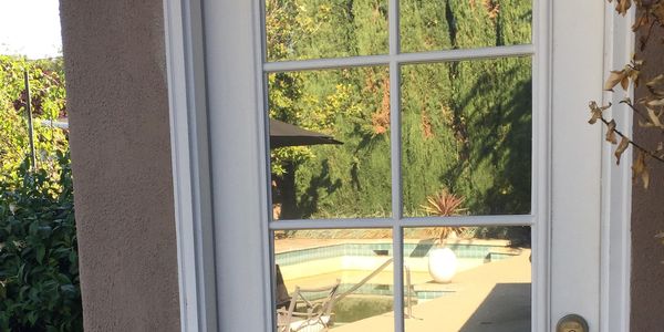 Reflective film can reject heat and add privacy during the day