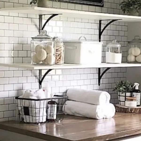 Everyone loves an organized laundry room. 