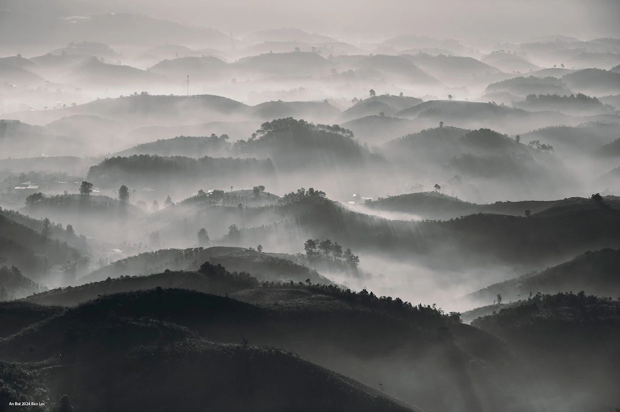 Bao Loc in the mist