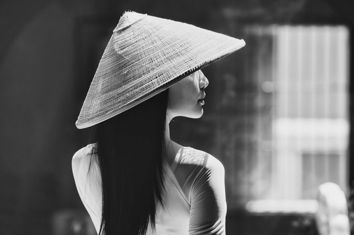 ao dai photoshoot vietnam