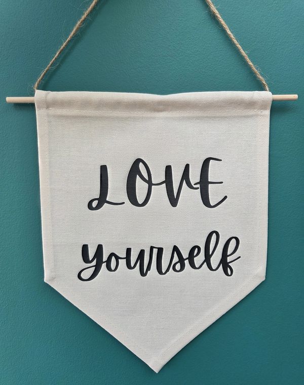 Inspirational handmade wall decor for home and office, self-growth & self-confidence gift 
