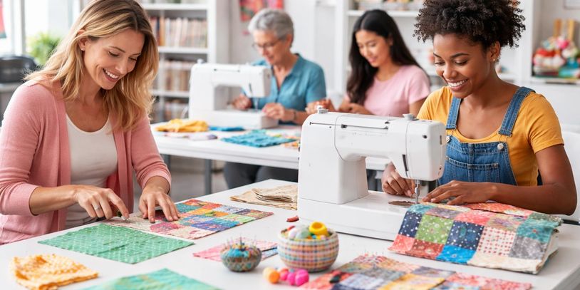 Bring your current sewing or quilting project and enjoy creative time in a community.  OPen 