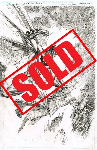 Marc Silvestri | Batman Detective Comics #1027 Original Cover Art | Marc Silvestri