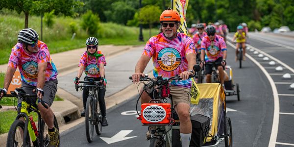 Bentonville Town Tour explores the protected Bike Lanes around our community.