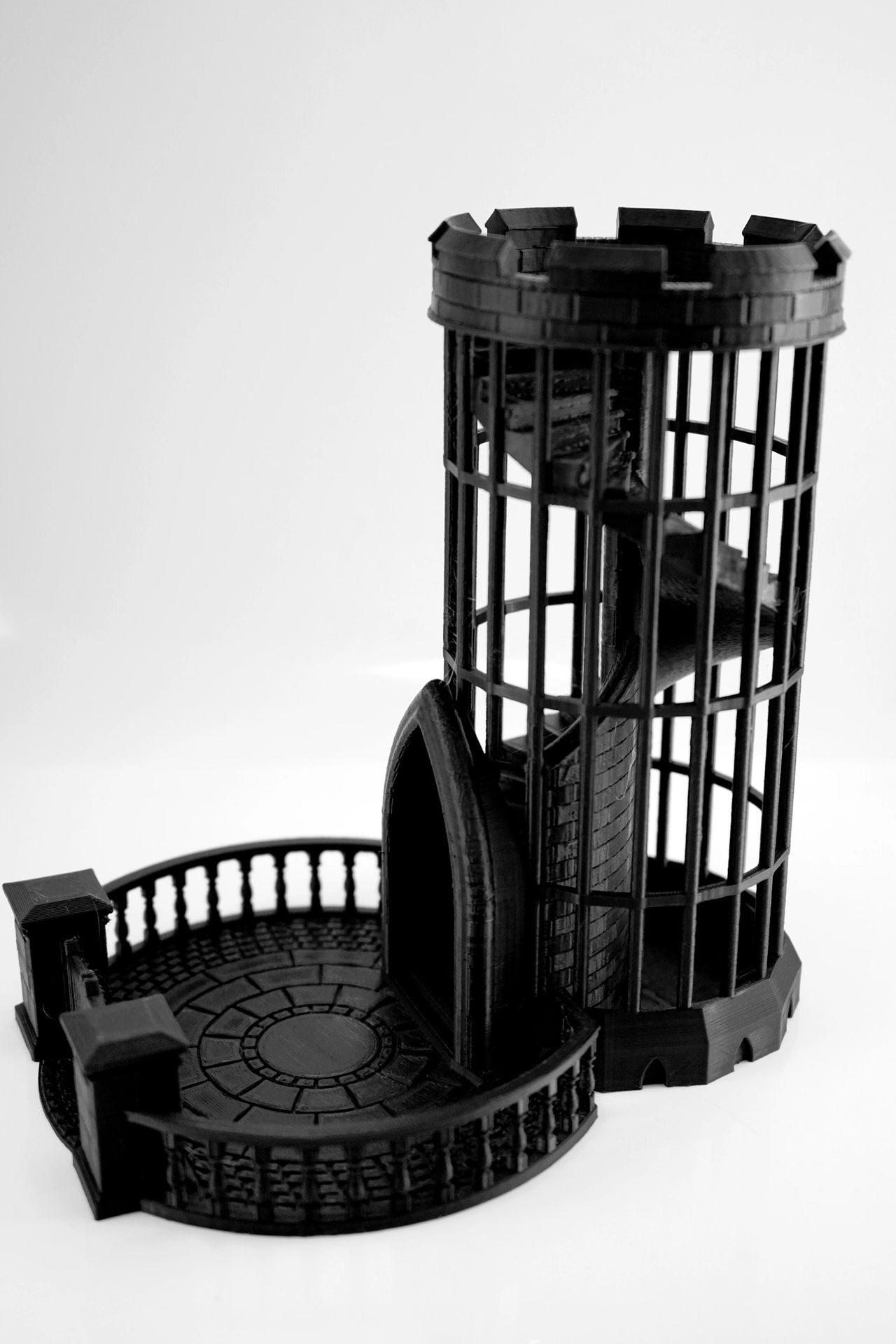 Wilbur's Finest3D Printed Castle Dice Tower