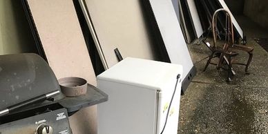 Cubicles from an office clean out