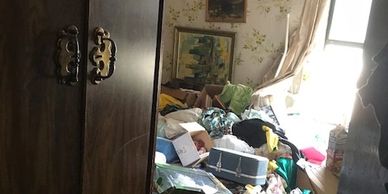 We deal with hoarders all the time.  Its difficult but our staff understands and is compassionate.  
