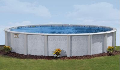 Doughboy Palm Shore Steel Pool | Above Ground Swimming Pool — Splash City