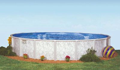 Doughboy Silver Lake Steel Pool | Above Ground Swimming Pool — Splash City