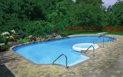 Cardinal Inground Swimming Pool — Splash City Sioux Falls, Rapid City, Sioux City