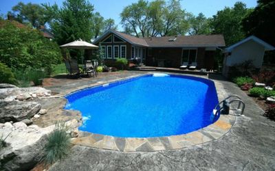 Cardinal Inground Swimming Pool — Splash City Sioux Falls, Rapid City, Sioux City
