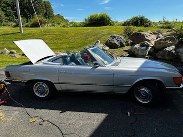 Classic car that gets lots of TLC