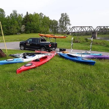 Wilderness Systems, Perception Kayaks, Rentals, Washburn Boat Landing, Aroostook County, Paddleboard 