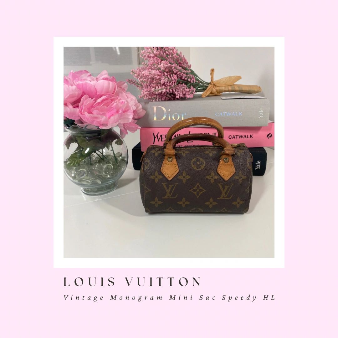 Louis Vuitton Vintage Louis Vuitton Mini Speedy Sac HL Monogram