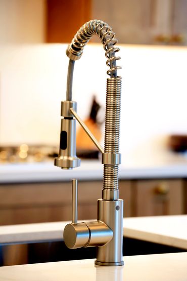 kitchen faucet and sink