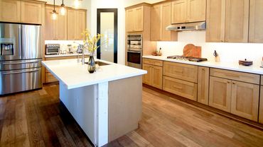 Beautiful kitchen in new luxury home