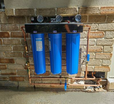 3 stage whole house filtration system 