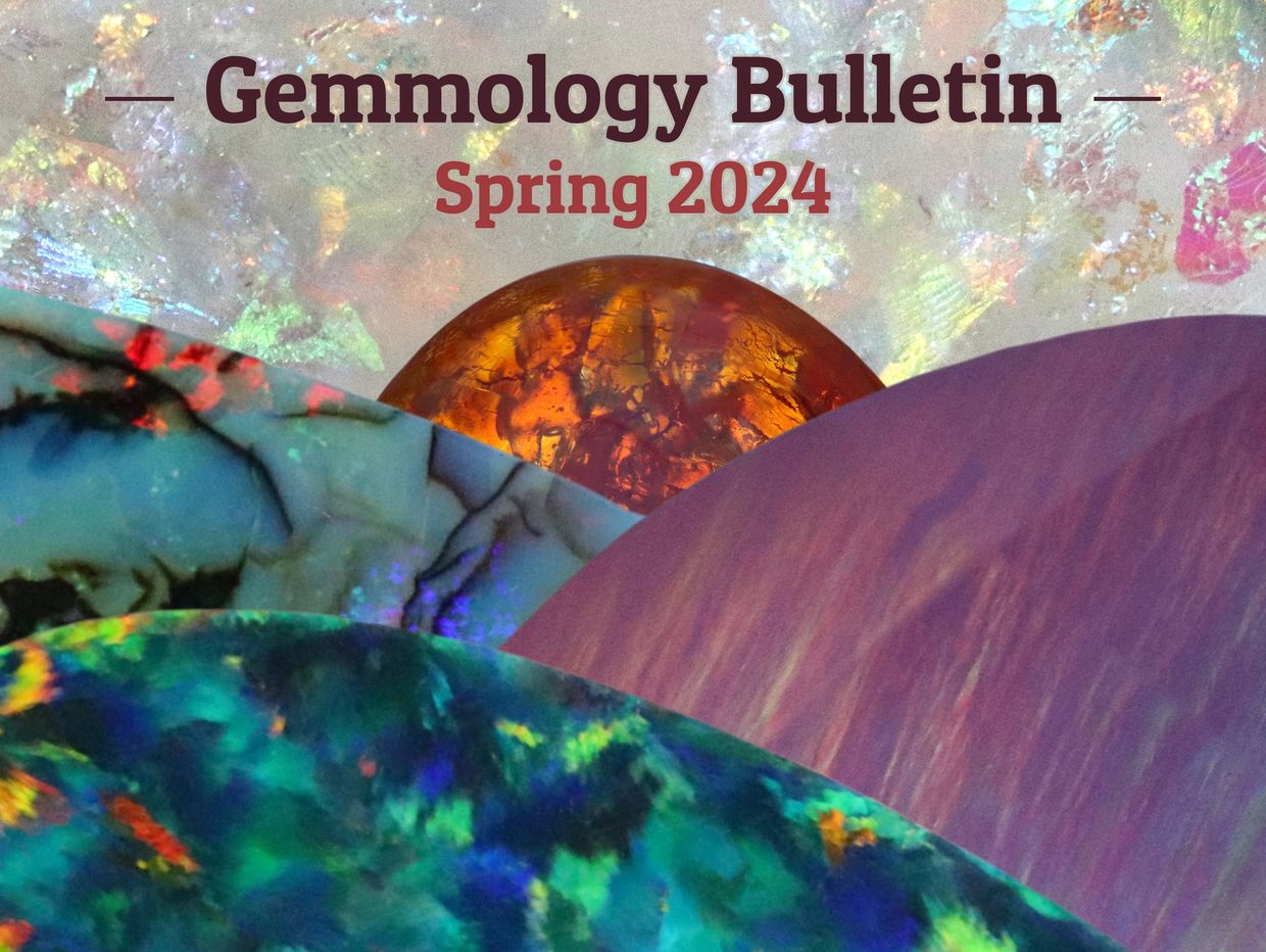 Gemmology Bulletin, Spring 2024.
Artificial Opals.