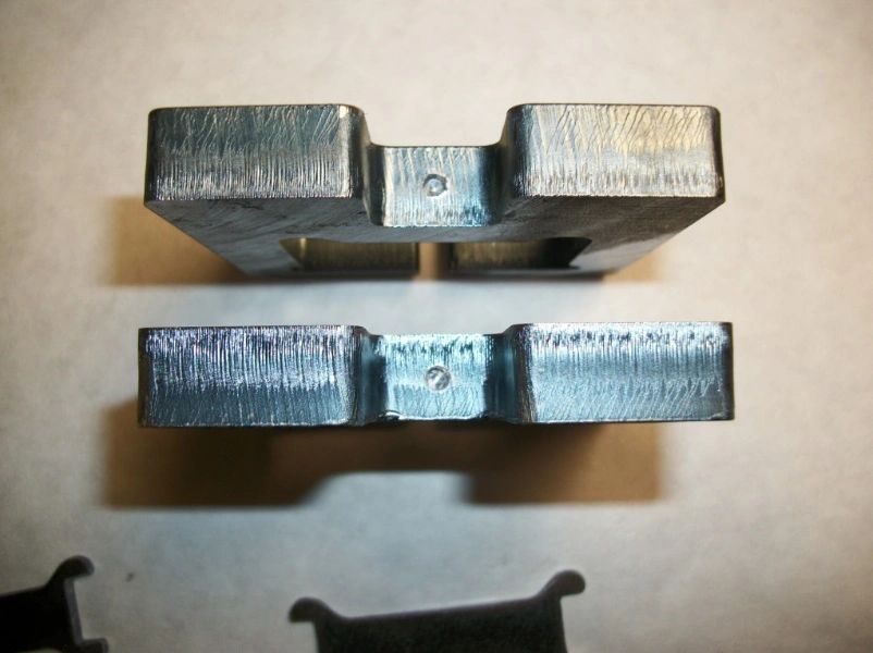 Knife handle drilling clamp blanks T221