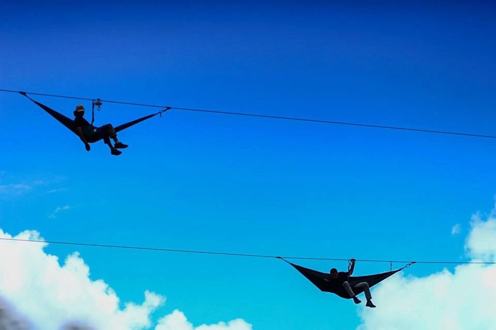 Salto del Buey La Ceja Antioquia al aire