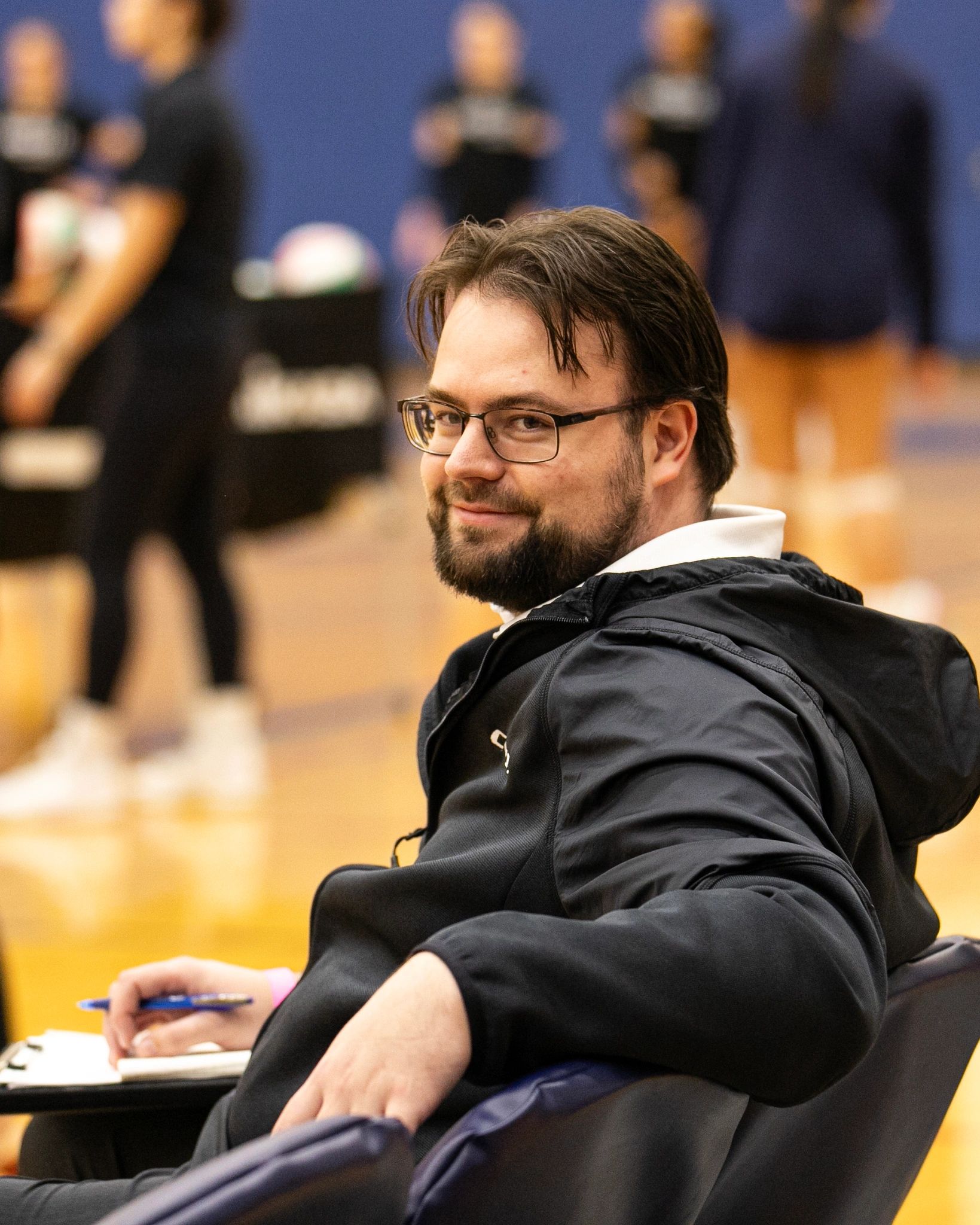 Founder and Head Coach Andrew Mallory smiling. 