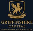 Griffinshire Capital logo featuring a gold griffin inside a shield with ribbon.