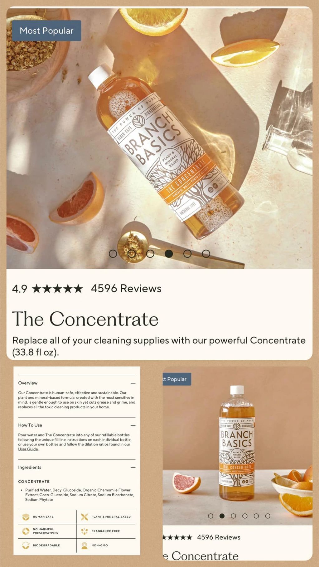 We are excited to announce we are launching
🍊🍃Branch Basics 🍃🍊
into our cleaning products. And a