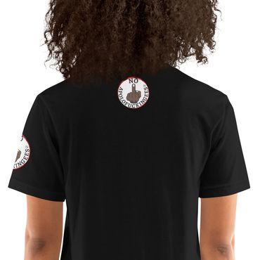 Minimal Fucks Noapolofuckingees Unisex t-shirt