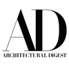 Logo of Architectural Digest featuring large stylized letters A, D.
