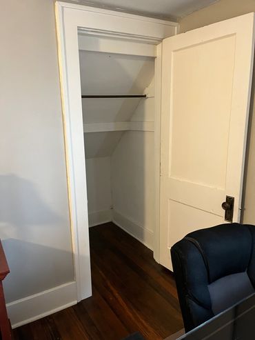 * Room 1 Closet open
