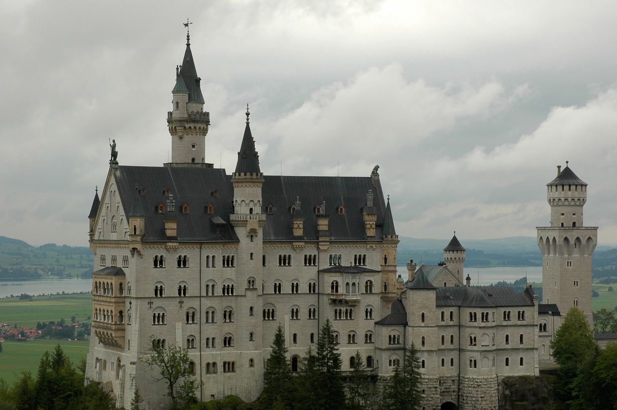 Welcome to the Inspiration for Walt Disney's "Magic Kingdom":  Neuschwanstein Castle