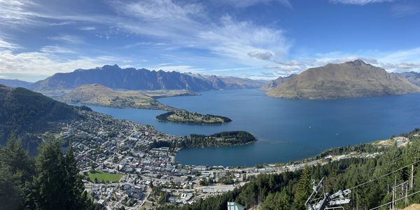 Queenstown, New Zealand Harbor