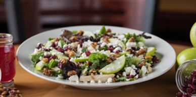 Fresh greens and cozy favorites.