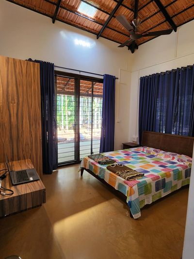 Swamighar farmhouse villa Goa bedroom