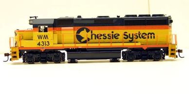 Athearn GP40 Chassis Chessie System Stealth Track Cleaner