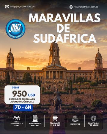 Flyer Programa Maravillas de Sudáfrica