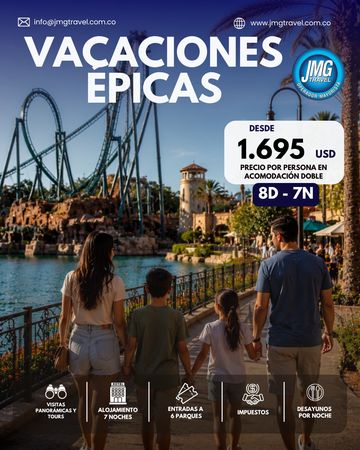 Flyer Programa Vacaciones épicas