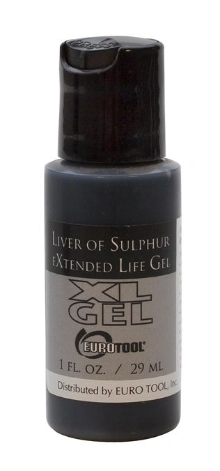 Liver Of Sulphur XL Gel In Squeeze Bottle - Metal Patina Solution For Jewelry Making By Beadsmith 5 thumbnail image