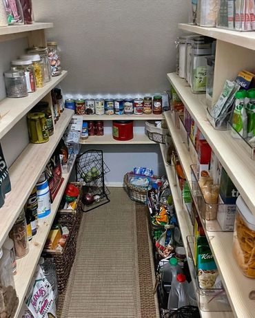 (After) Closet pantry