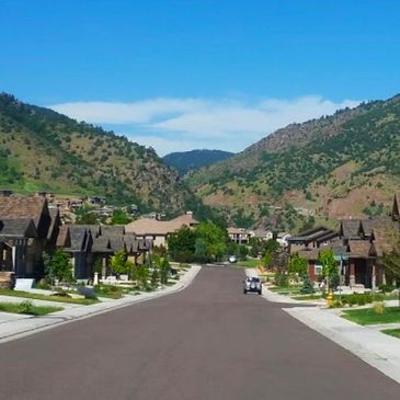 Lyons Ridge residential street