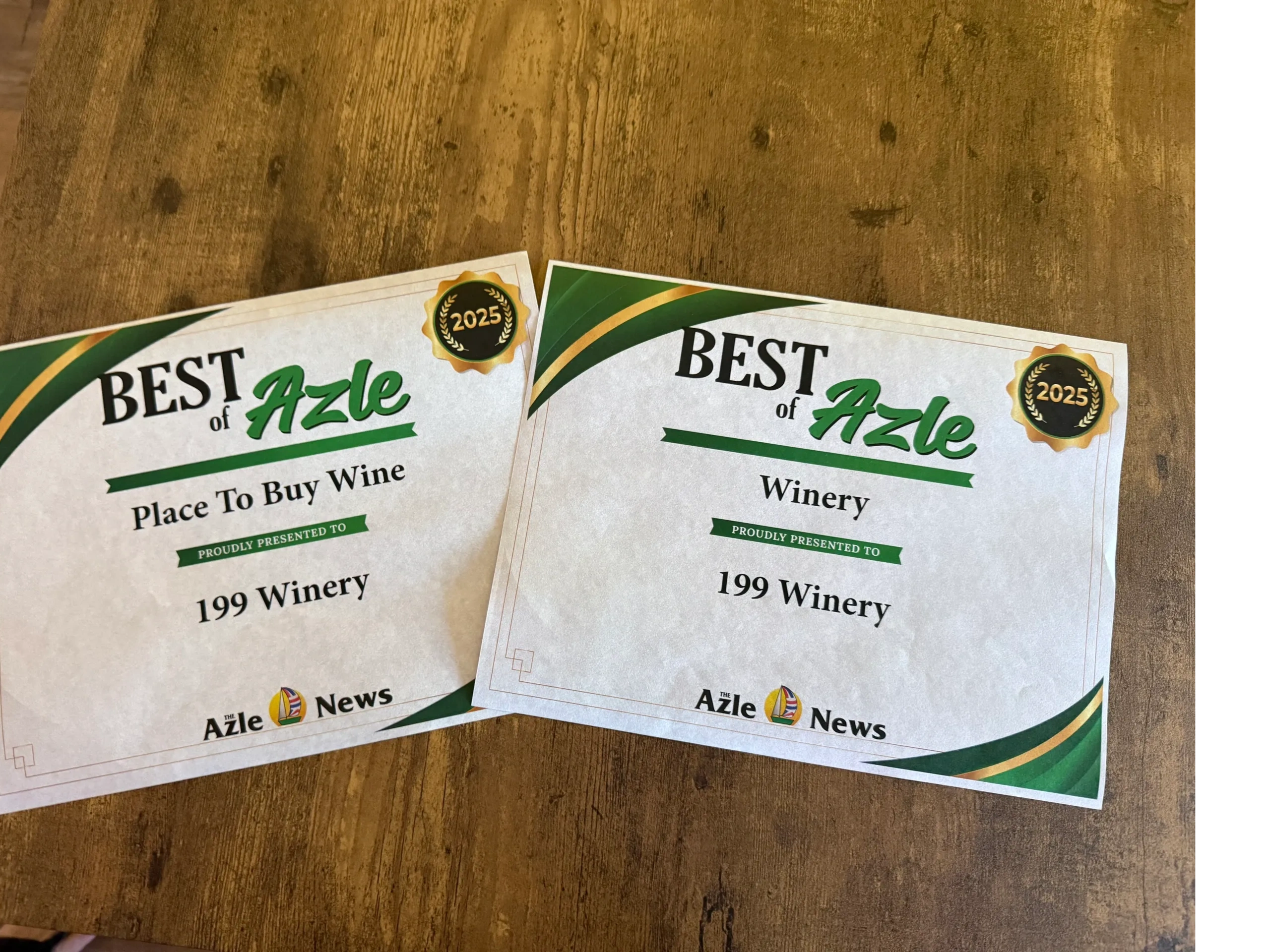 199 Winery hero image