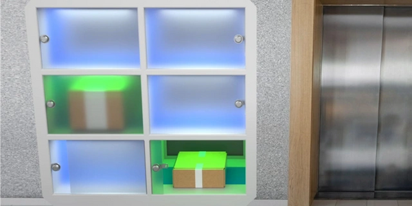 Building Automation System of Parcels deliveries 